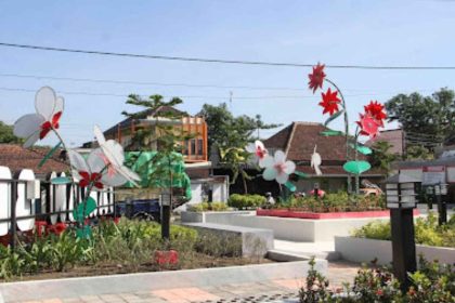 Taman Pakunden di Kota Blitar.