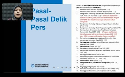 Pelatihan content creator yang digelar Promedia Teknologi. (Foto: Promedia Teknologi)