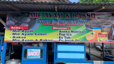 Mie Ayam Sundawa Srengat Blitar.