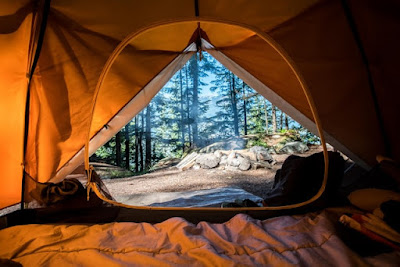 Ilustrasi tempat camping. (Foto: Pixabay)