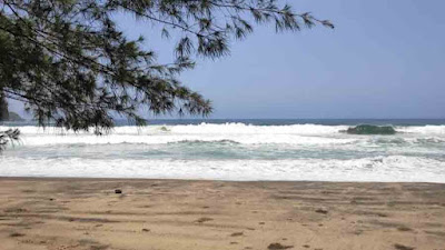Pantai Serang. (Google Maps/Rafi Raihan)