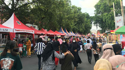 Jalan Kenanga Kota Blitar. (Foto: Marsha Nanda/Bicarablitar.com)