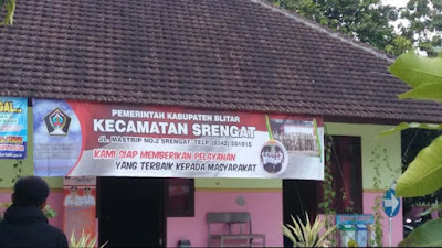 Kantor Kecamatan Srengat di Kabupaten Blitar. (Foto: Pemkab Blitar)
