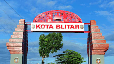 Gapura masuk Kota Blitar. (Foto: Pemkot Blitar)