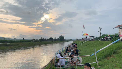 Saluran irigasi Lodoagung. (Foto: Bicarablitar.com)