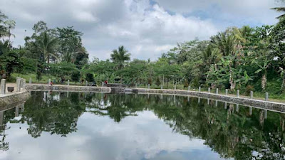 Kolam di Embung Talang Abang. (Foto: Bicarablitar.com)