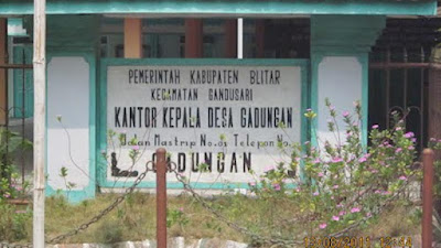 Kantor Desa Gadungan, Gandusari. (foto: website Desa Gadungan)
