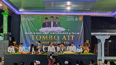 Rutinan malam Jum'at Legi PAC Ansor Sananwetan.