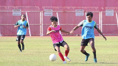 Saat tim PSBR Blitar menggelar latihan. (Foto: PSBR Blitar)