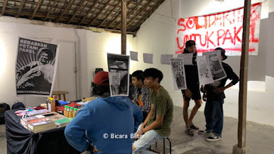 Kegiatan solidaritas untuk Pakel Banyuwangi.