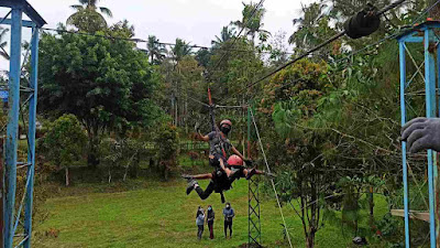 Wisata Puspa Jagad di Kecamatan Gandusari, Kabupaten Blitar.
