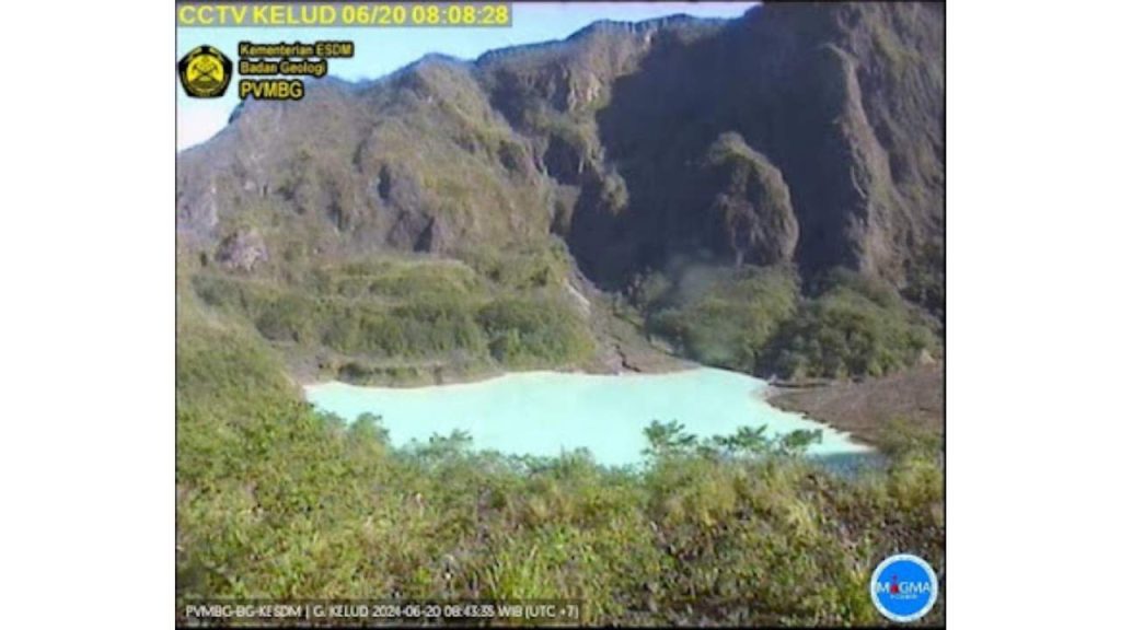 Gunung Kelud. (Foto: PVMBG)