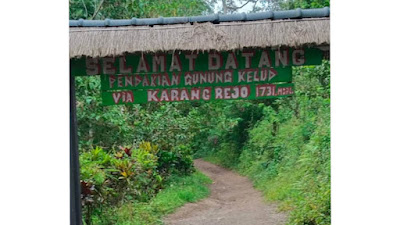 Gunung Kelud via Karangrejo Garum Blitar.