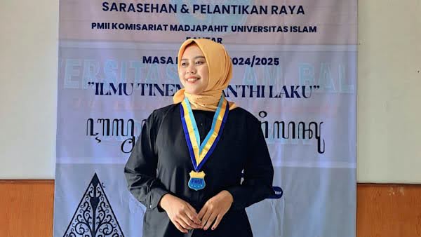 Ketua Kopri PMII Komisariat Madjapahit Unisba Blitar, Laily Dini Sa'diyah.