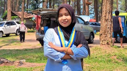 Dilla Widyaningrum, Bendahara PMII Rayon FKIP Komisariat Madjapahit Unisba Blitar