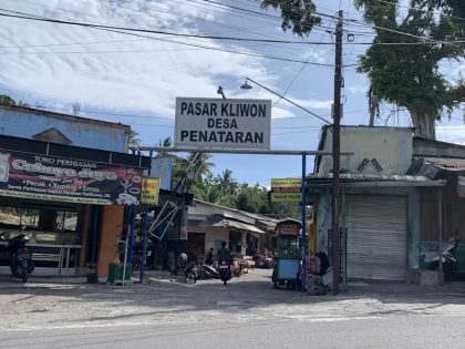 Pasar Penataran di Kabupaten Blitar.