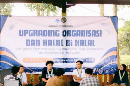 Upgrading PMII Stitma Blitar di Sumber Bon C Karangrejo, Garum, Blitar.