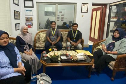 Audiensi PC PMII Blitar dengan Stieken Blitar, Selasa, 15 Mei 2025.