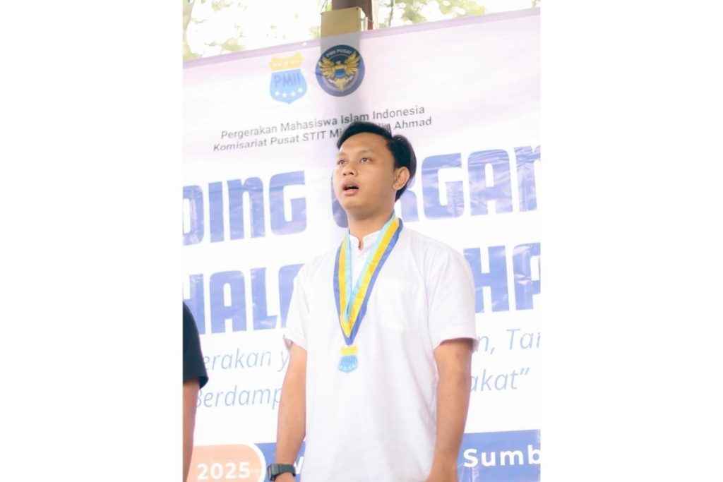 Sekretaris PC PMII Blitar, Imam Taufiq.