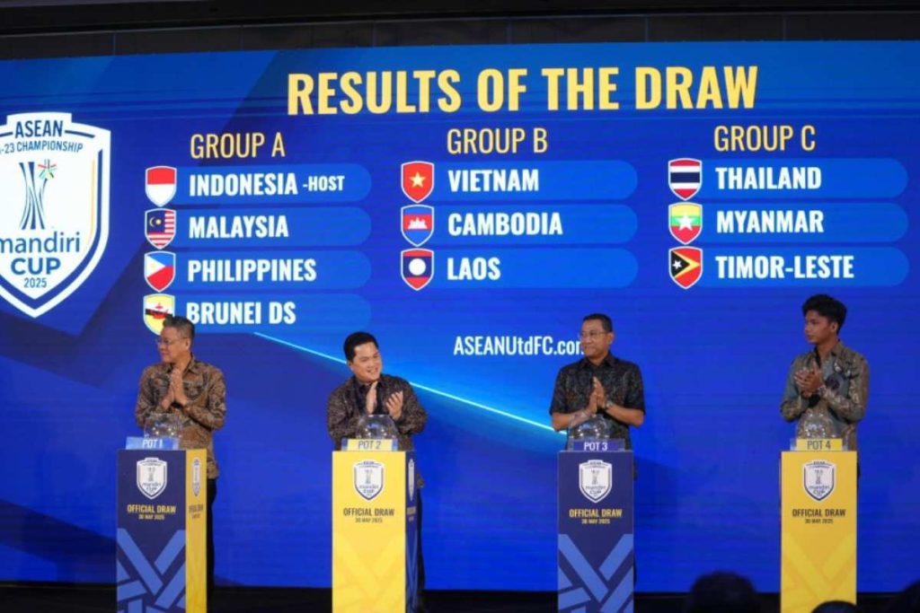 Pengundian ajang AFF Championship U-23.