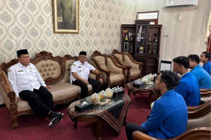 Audiensi PC PMII Blitar dengan Bupati Blitar.