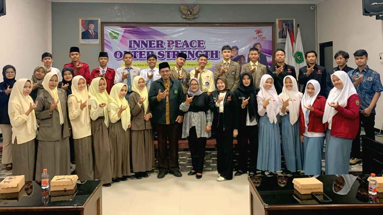 Seminar Pencegahan Pergaulan Bebas yang digelar pada Senin, 28 Juli 2025 di Aula Madjapahit Unisba Blitar.