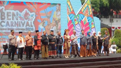 Pembukaan 4th Blitar Ethnic National Carnival 2025.