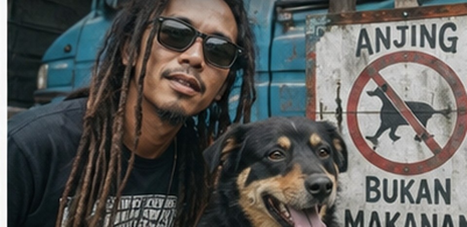 Makna di balik lagu Anjing Bukan Makanan dari King Masmus