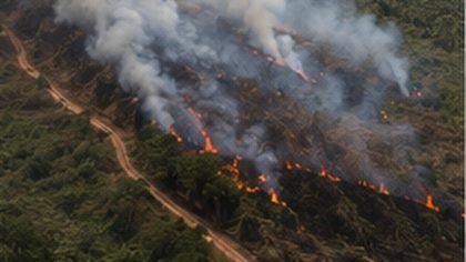 Luas karhutla Kalimantan Barat tembus 38 ribu hektare
