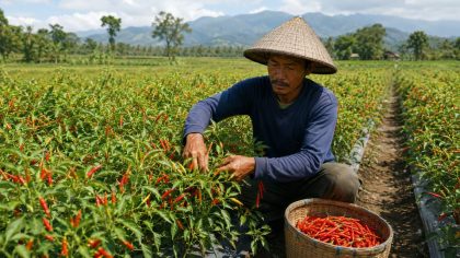 Cabai rawit jadi sayuran dengan produksi terbesar di Blitar