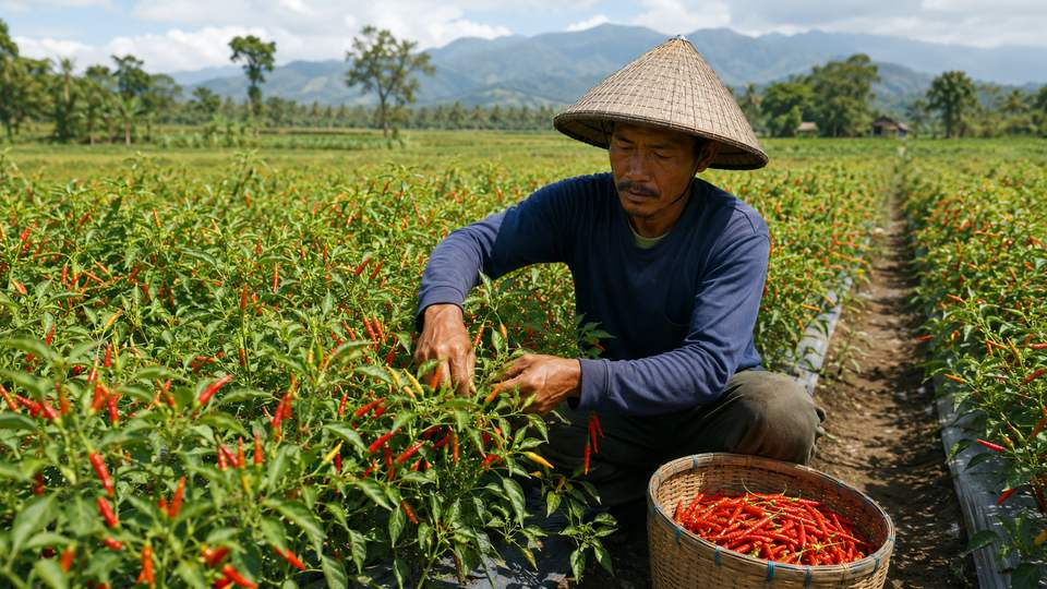 Cabai rawit jadi sayuran dengan produksi terbesar di Blitar
