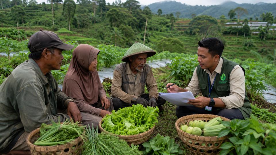 Pertanian organik mendapat dukungan program subsidi untuk petani kecil