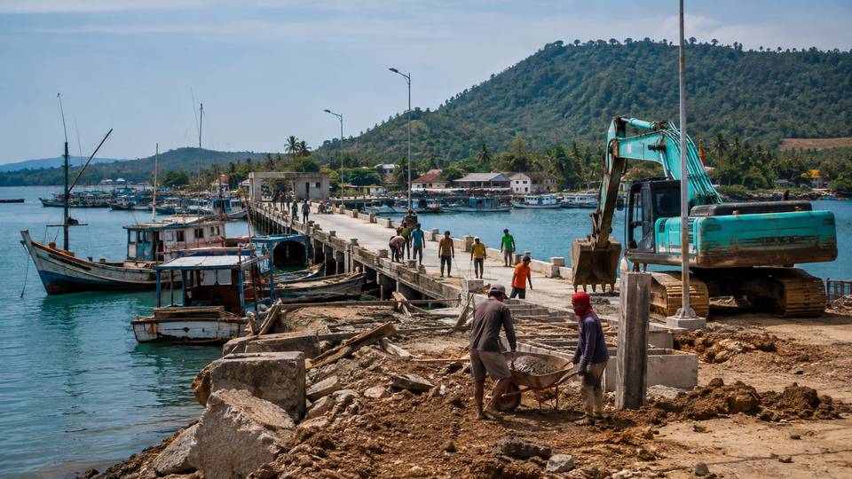 Pelabuhan rakyat di pesisir selatan diperluas untuk meningkatkan produktivitas nelayan