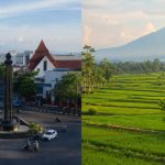 Luas wilayah Kabupaten Blitar dan pembagian geografis 22 kecamatan yang beragam