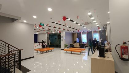 Sambut HUT ke-81 RI, BRI BO Pluit semarakkan kantor dengan dekorasi nuansa merah putih