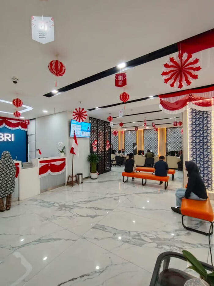 Semarak HUT ke-81 RI di BRI BO Kelapa Gading