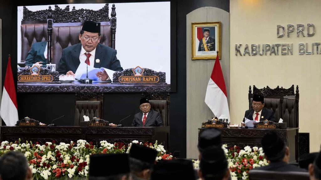 DPRD Kabupaten Blitar gelar Rapat Paripurna Istimewa sambut HUT ke-81 RI