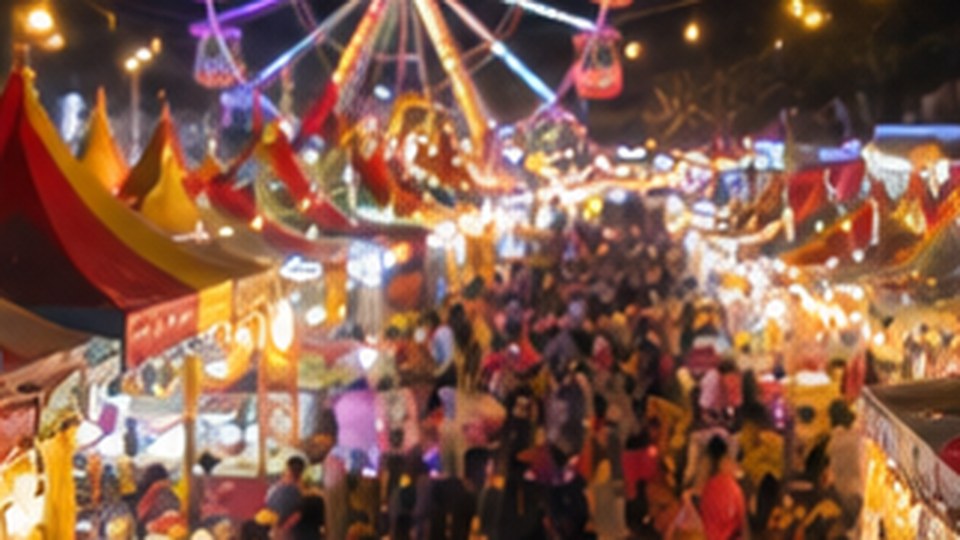 pasar malam blitar
