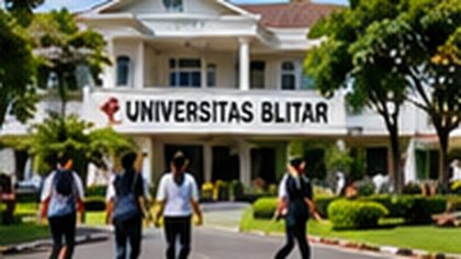 Daftar universitas negeri dan swasta terbaik di Blitar
