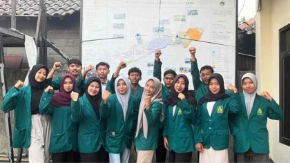 Tingkatkan aksesibilitas informasi desa, KKN Sumberasri 2 UNU Blitar rancang peta wilayah berbasis ArcGIS