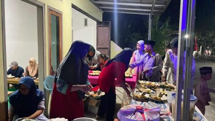 Rawat tradisi peringatan maulid nabi, warga Combong Garum gelar bazar kuliner gratis 
